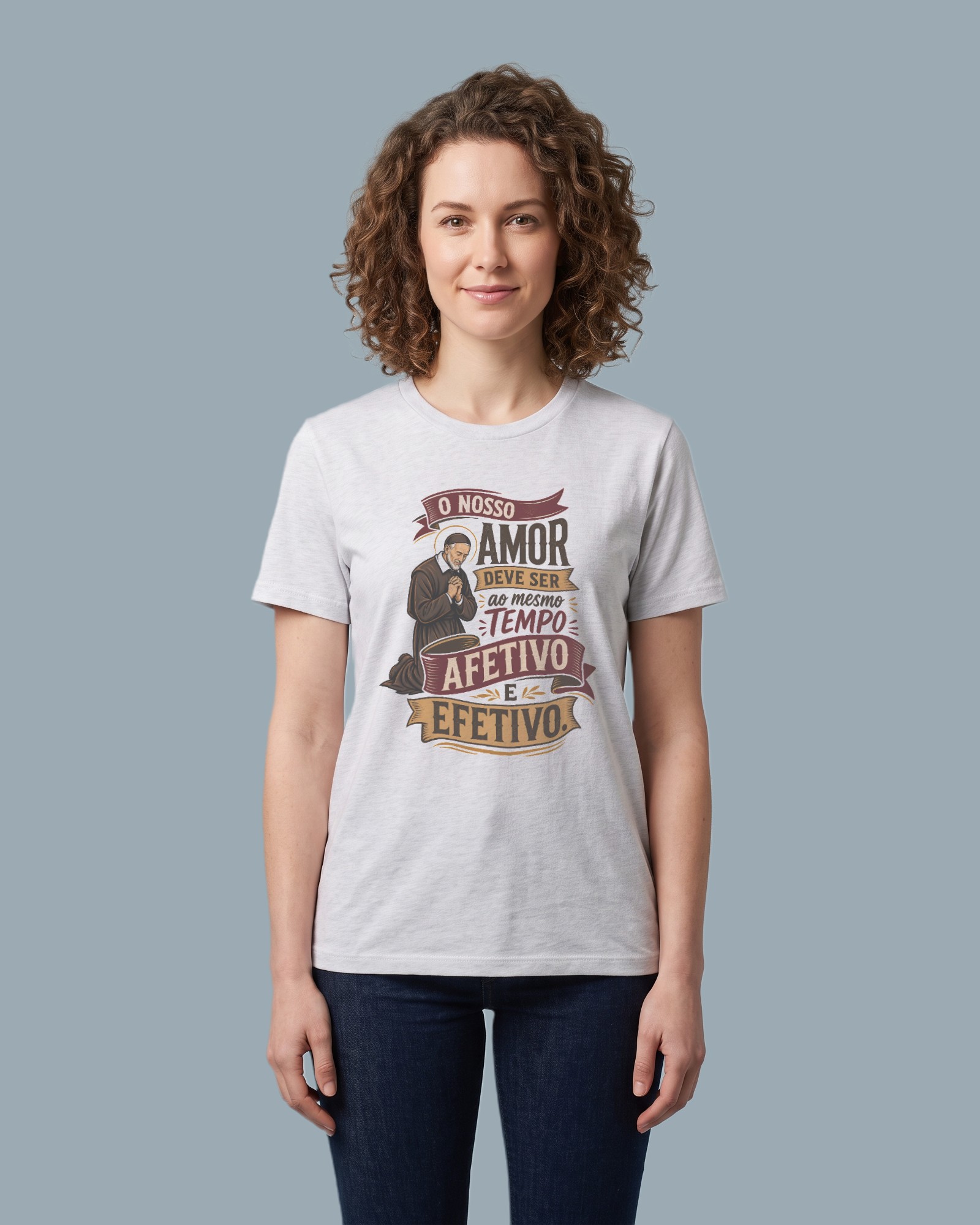 Camiseta Amor Afetivo e Efetivo