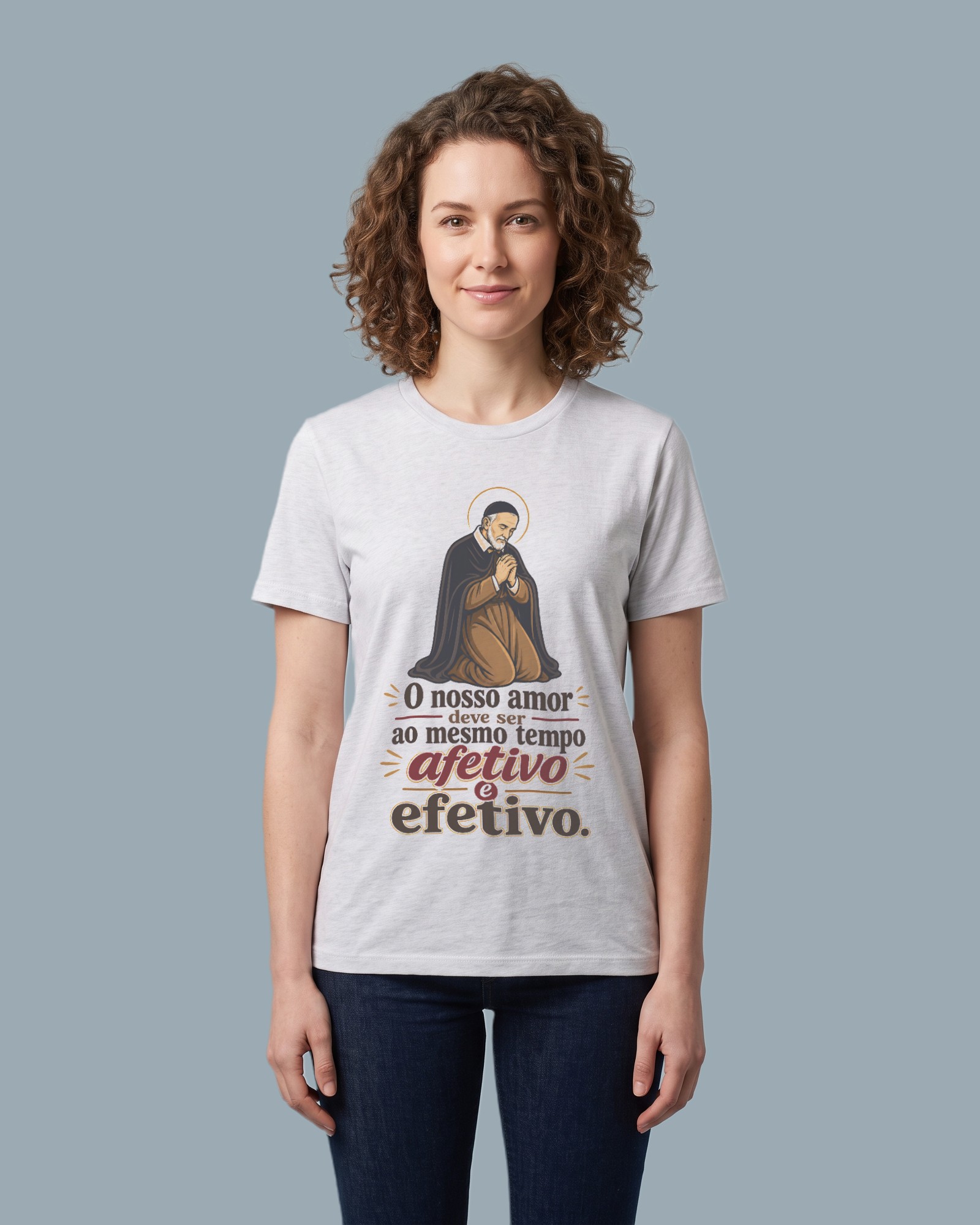 Camiseta Amor Afetivo e Efetivo