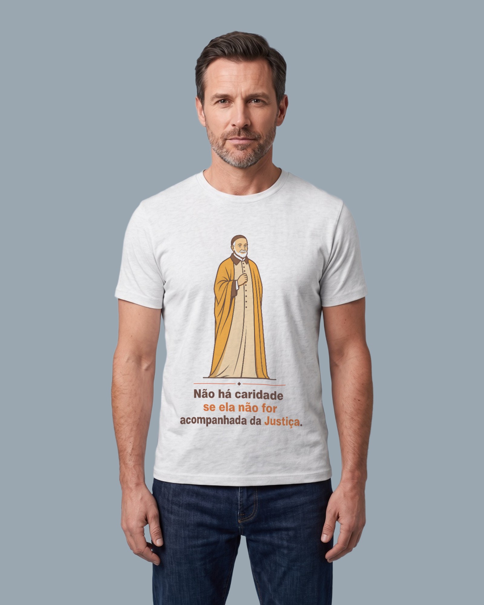 Camiseta Caridade com Justiça