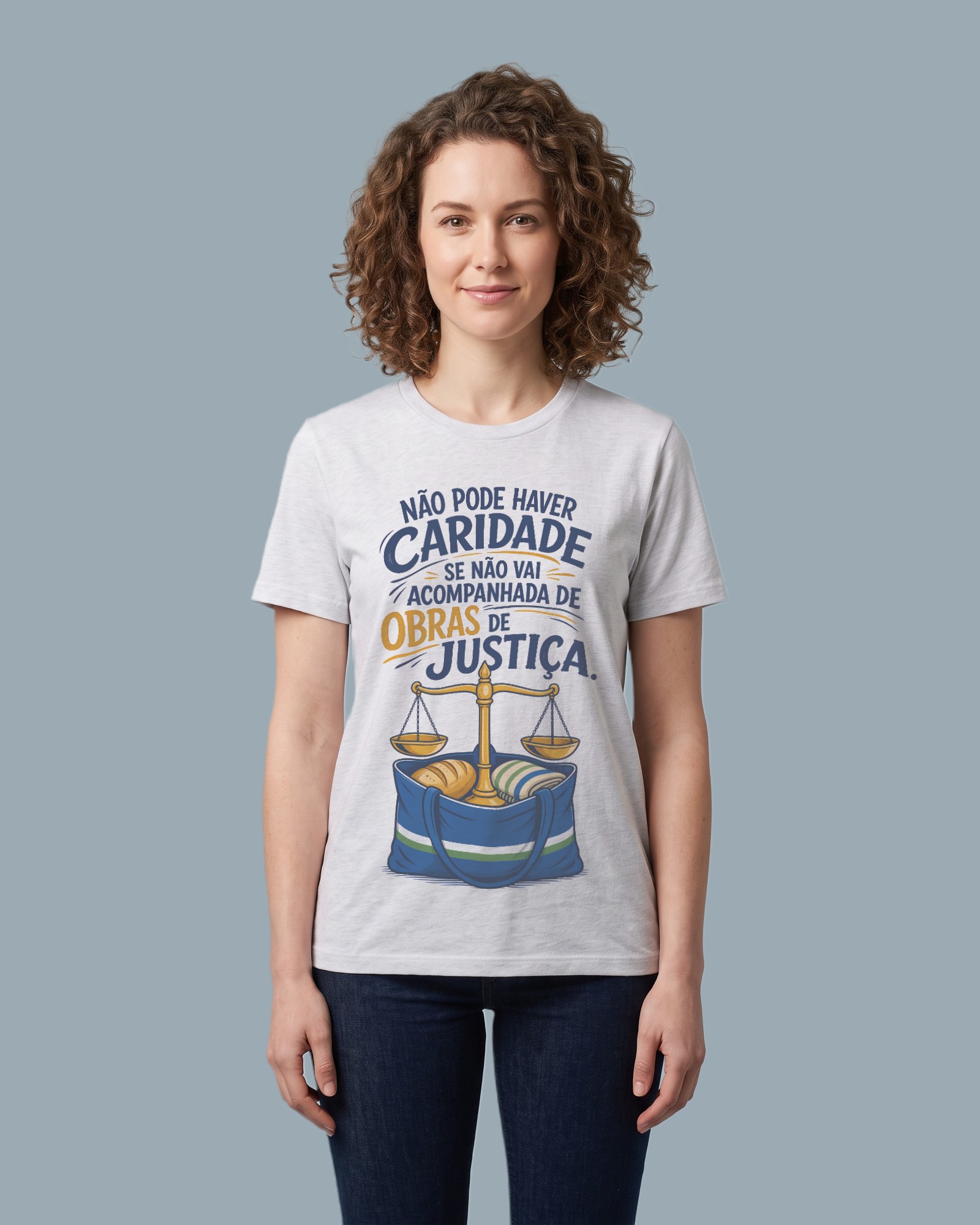 Camiseta Caridade e Justiça