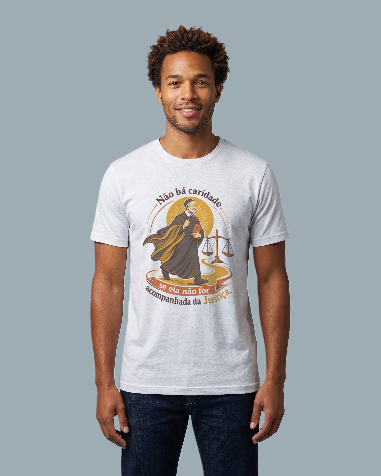 Camiseta Caridade e Justiça