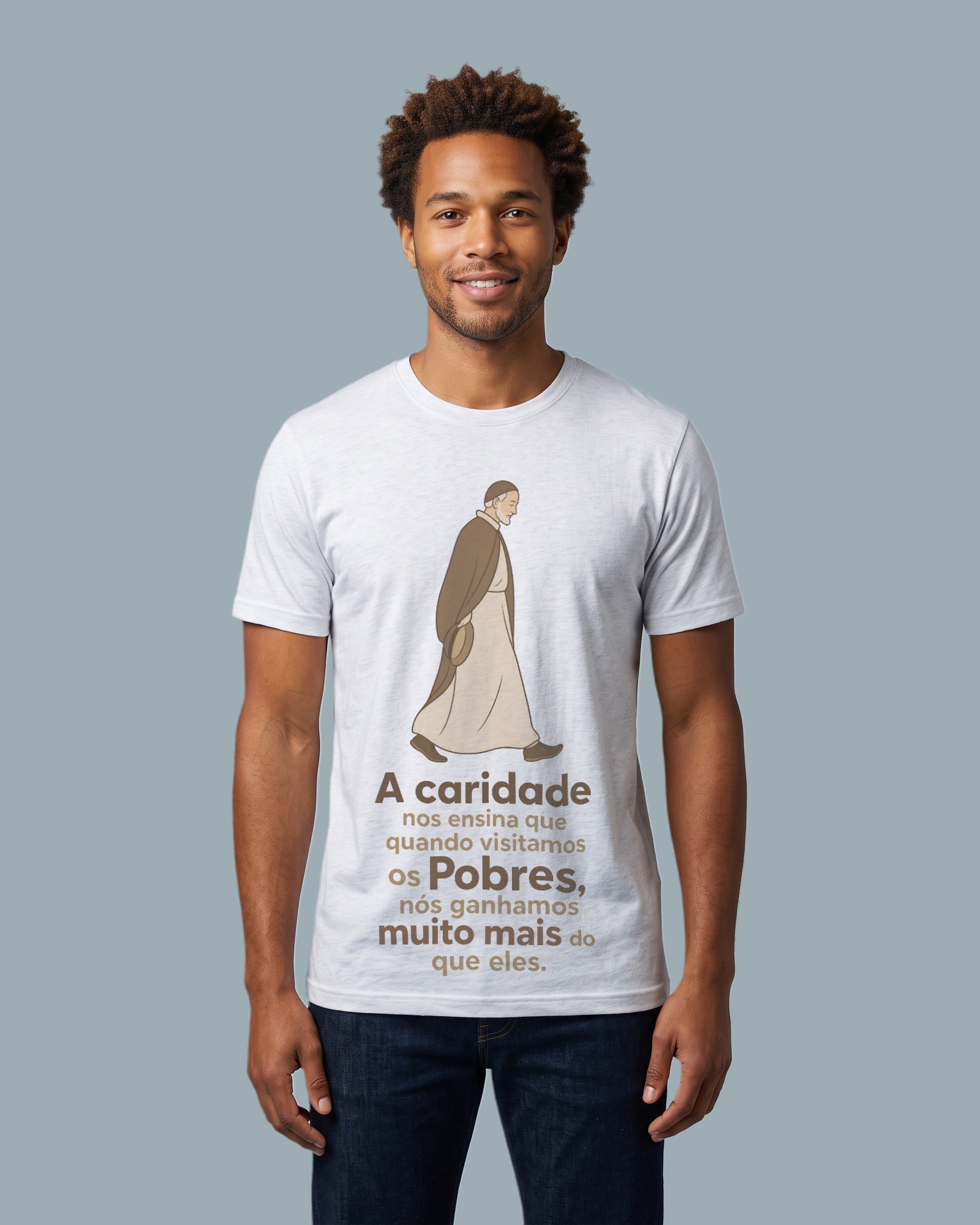 Camiseta Caridade que Enriquece