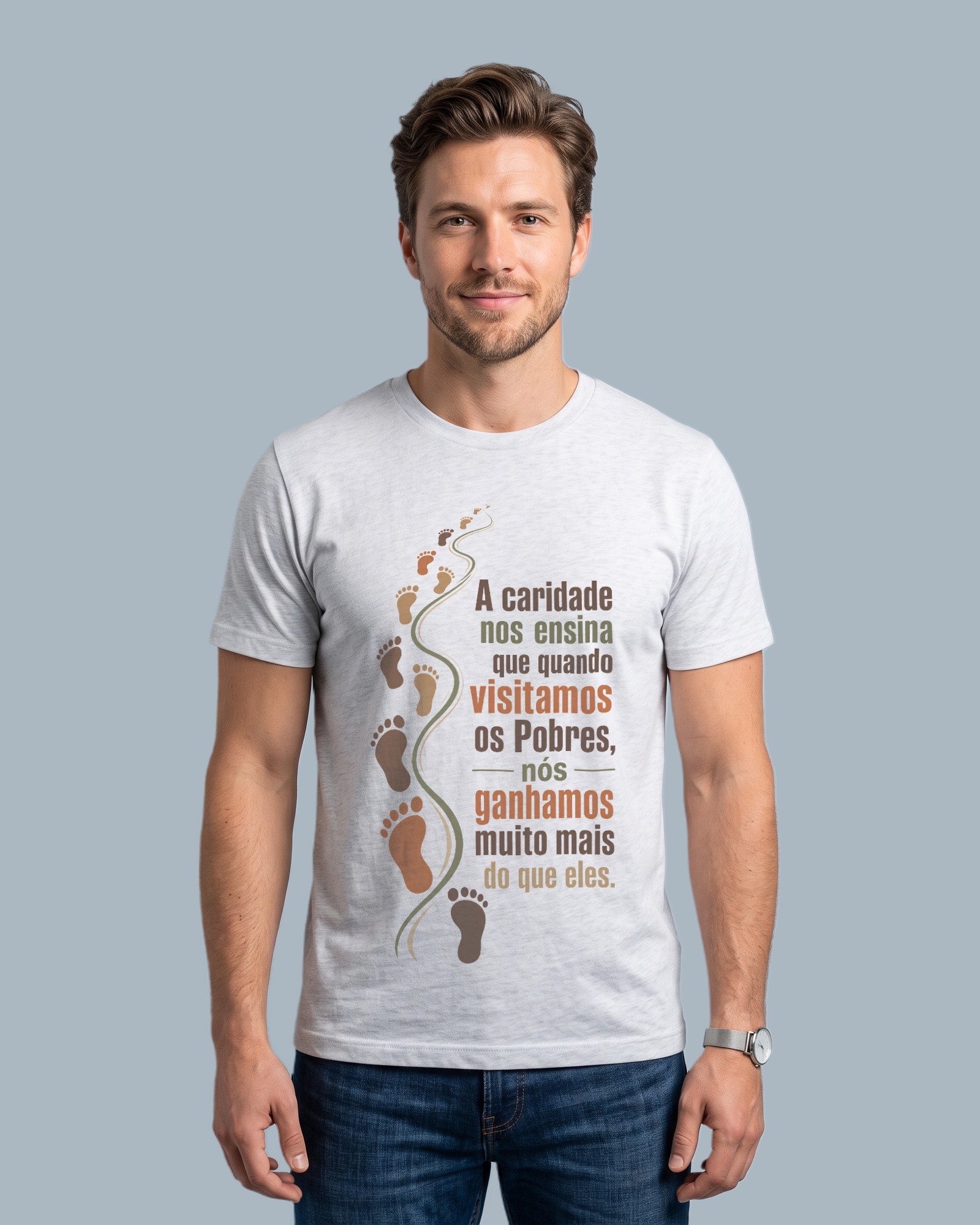 Camiseta Caridade que Ensina