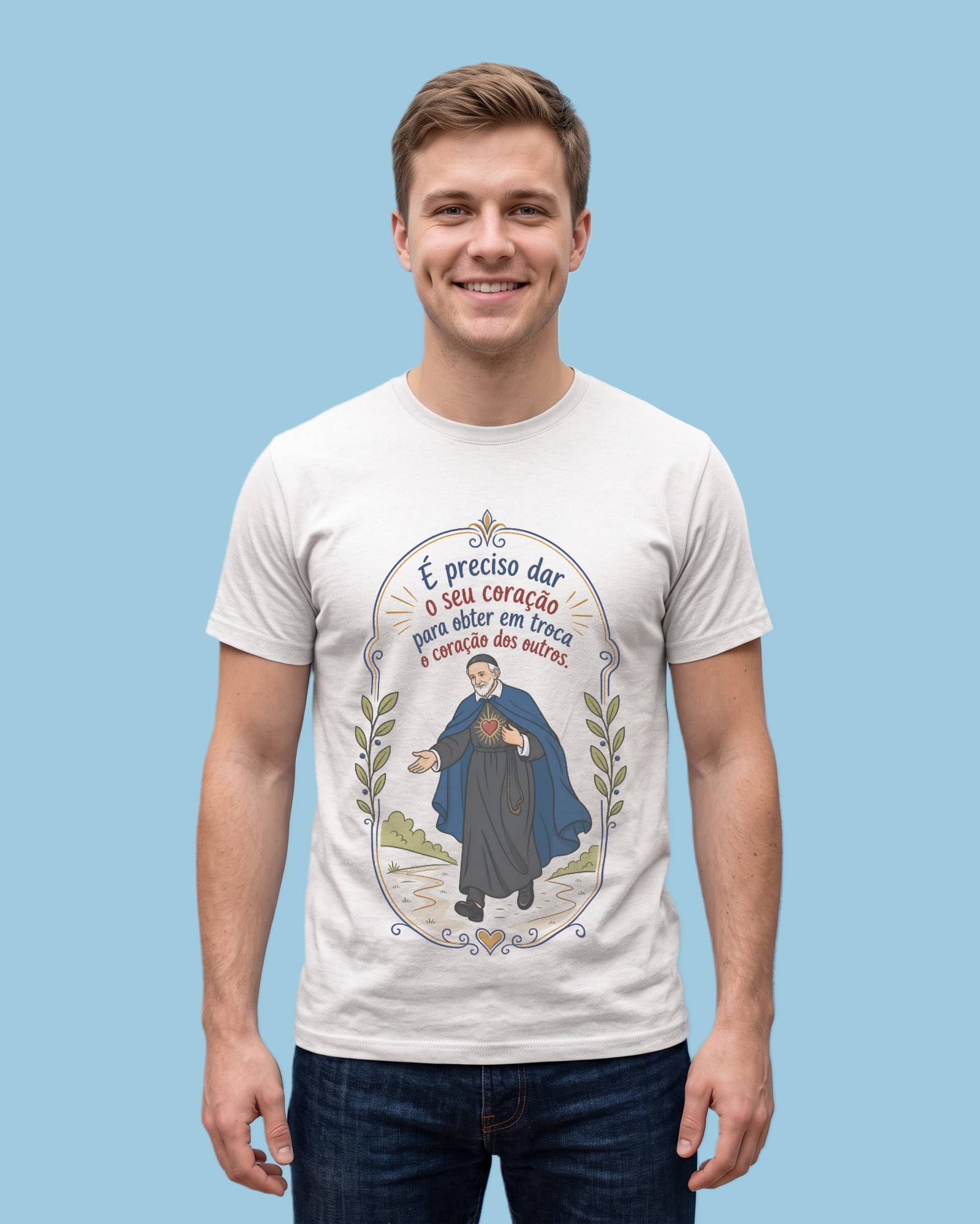 Camiseta Dar o Coração