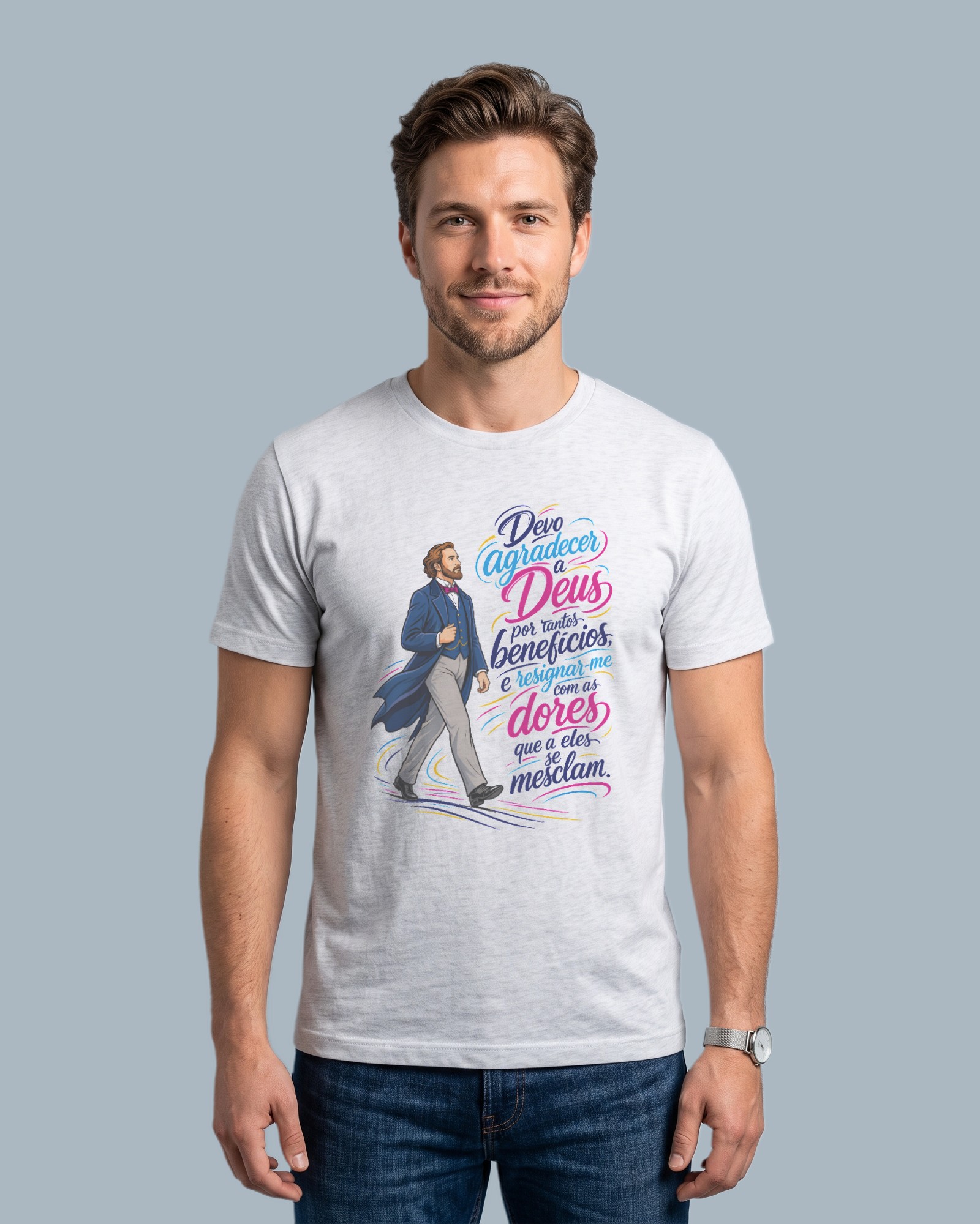 Camiseta Gratidão e Resignação