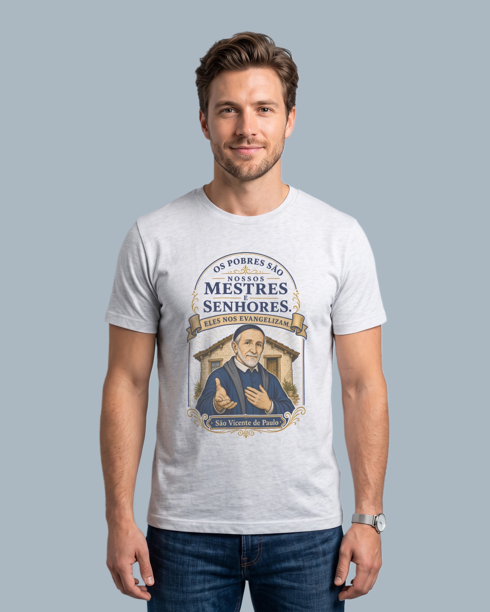 Camiseta Nossos Mestres e Senhores