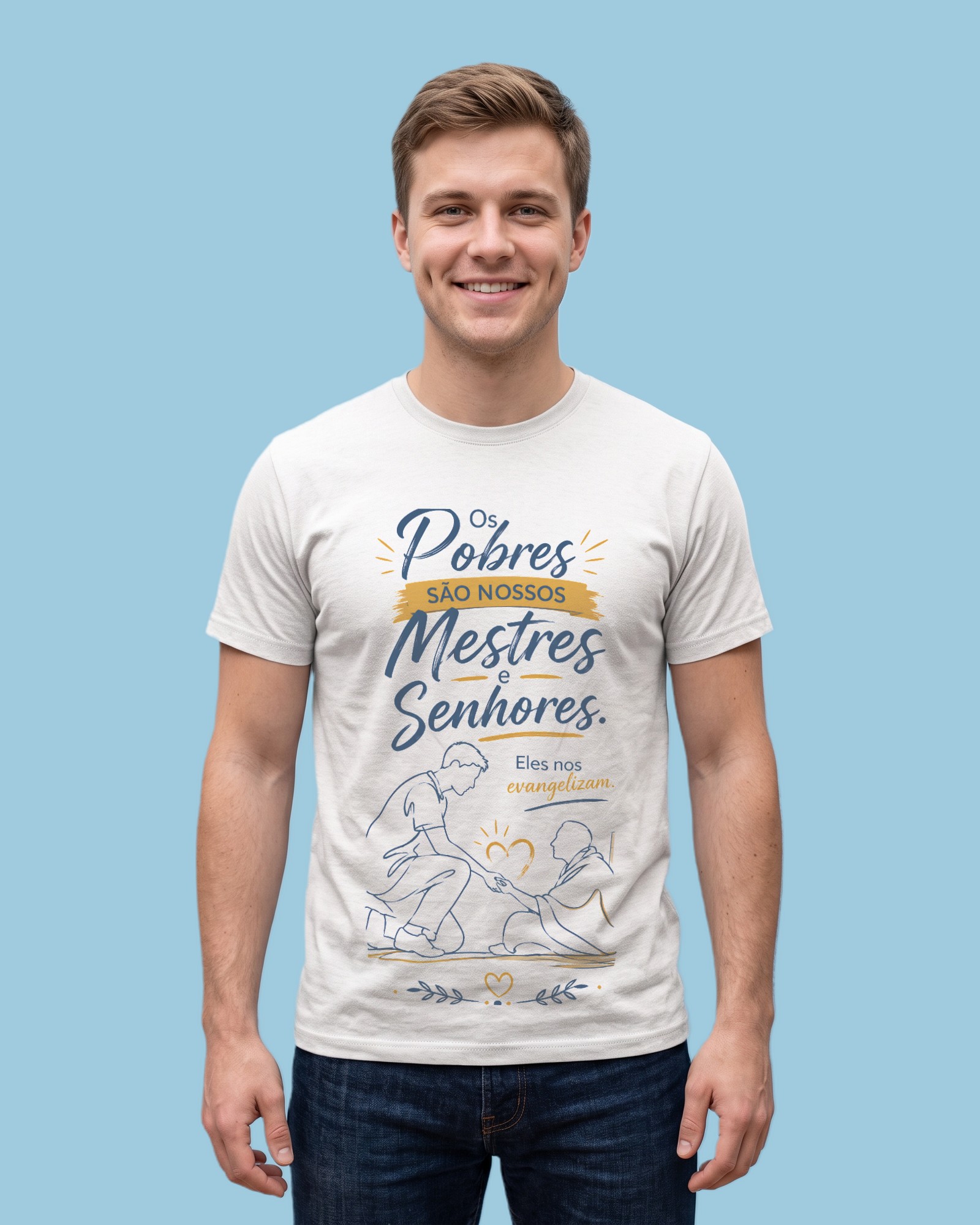 Camiseta Nossos Mestres e Senhores