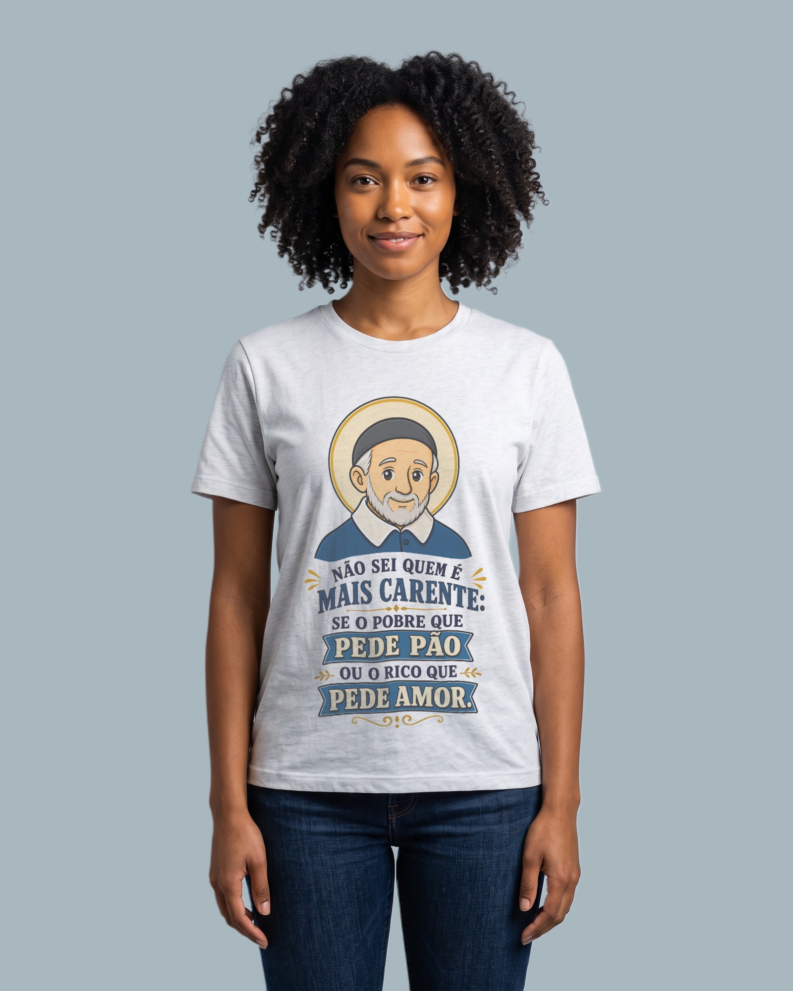 Camiseta Pão e Amor