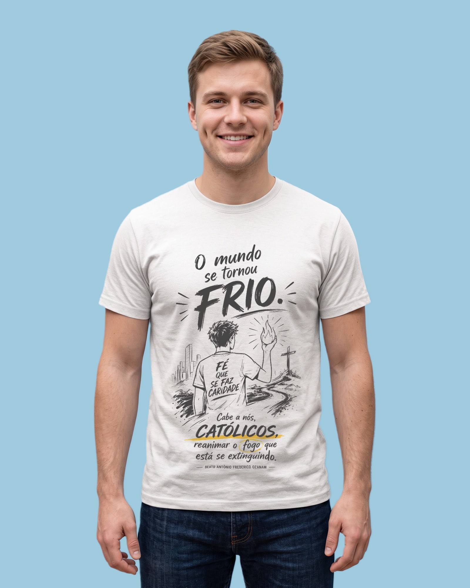 Camiseta Reanimar o Fogo