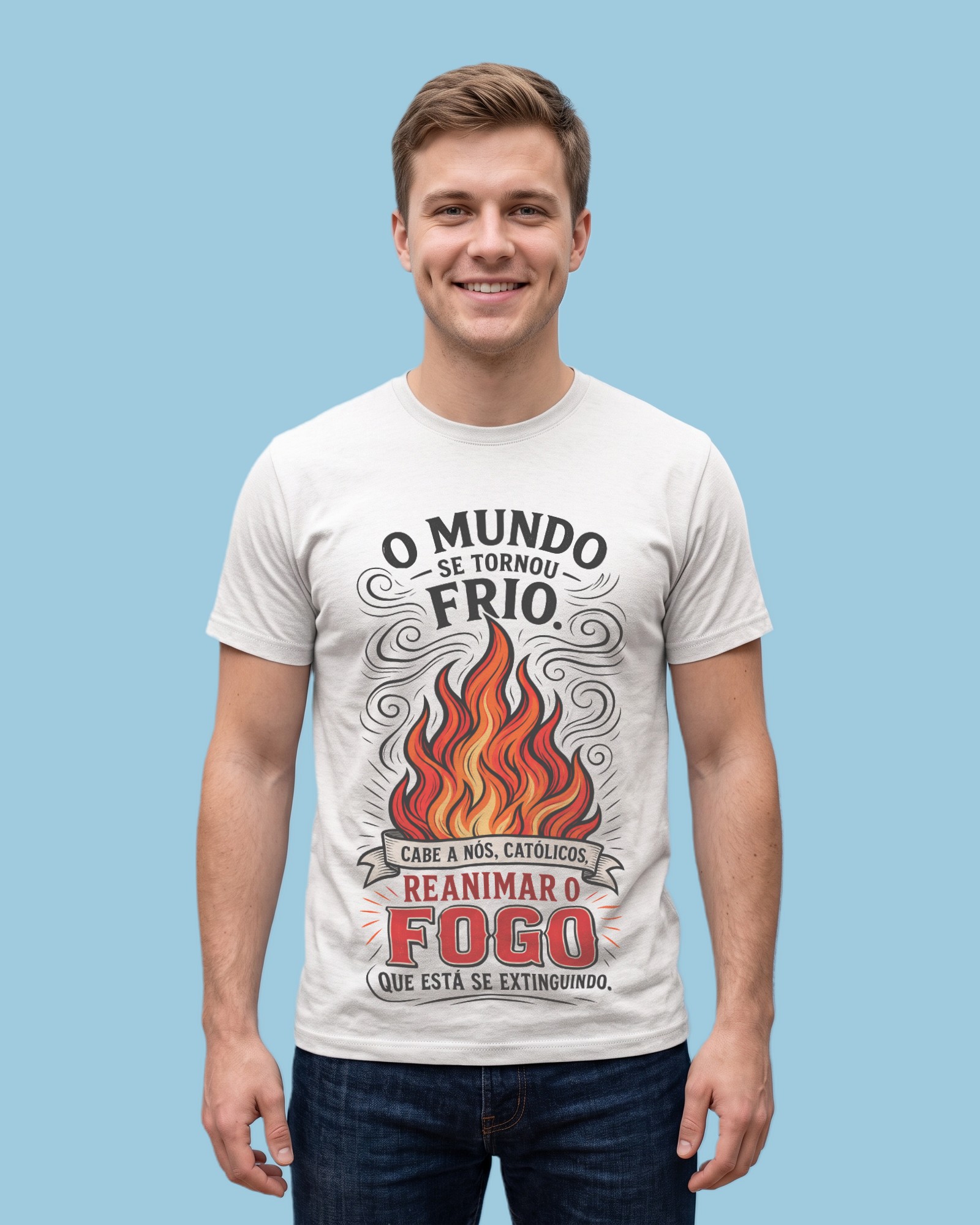 Camiseta Reanimar o Fogo